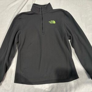 The North Face Dark Grey Quarter-Zip Pullover